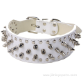 rivet bite-proof double canvas broken dog collar